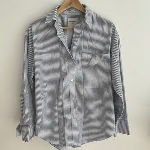 A&F Oversized Button-Up Shirt